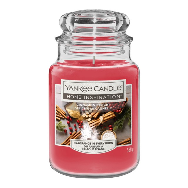 YANKEE CANDLE Home Inspiration Lumanare Parfumata Borcan Mare Cinnamon Delight 538gr. YANKEE CANDLE Home Inspiration Lumanare Parfumata Borcan Mare Cinnamon Delight 538gr.